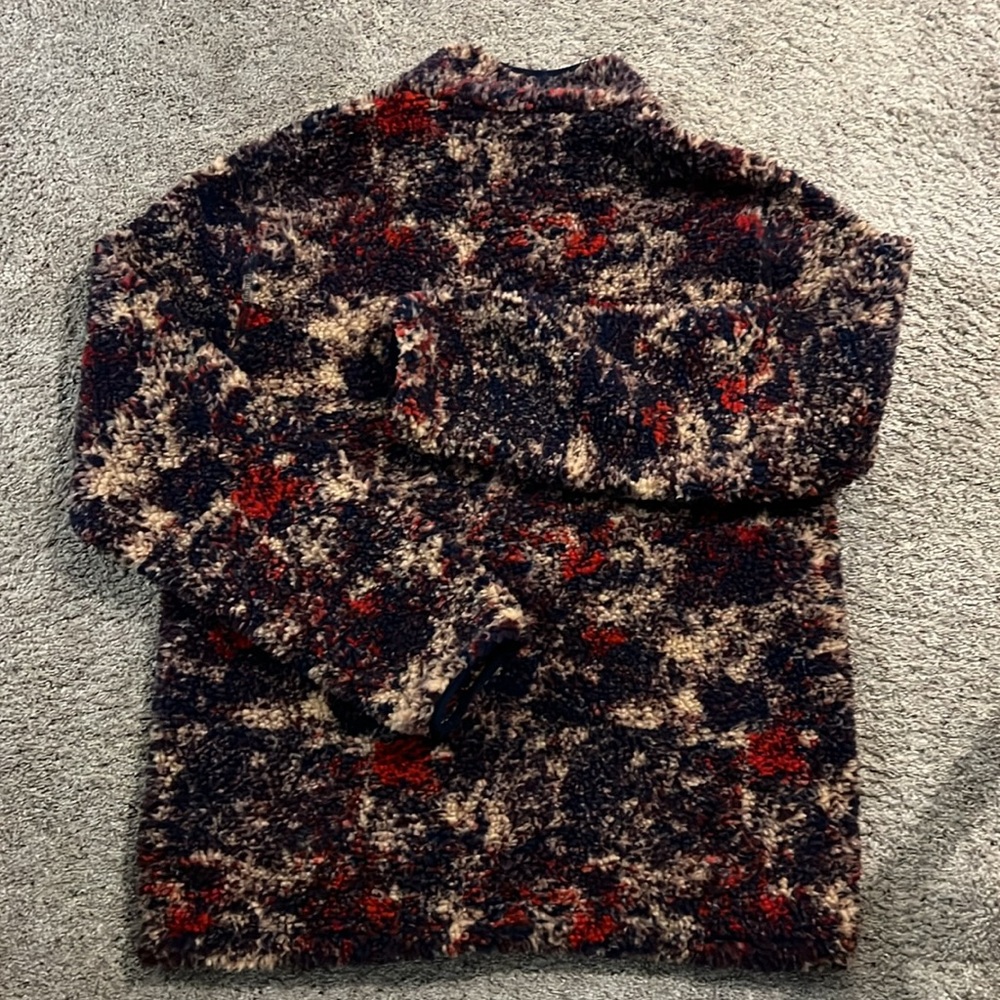 Vans Medium Pullover Half Zip Sweater - image 4